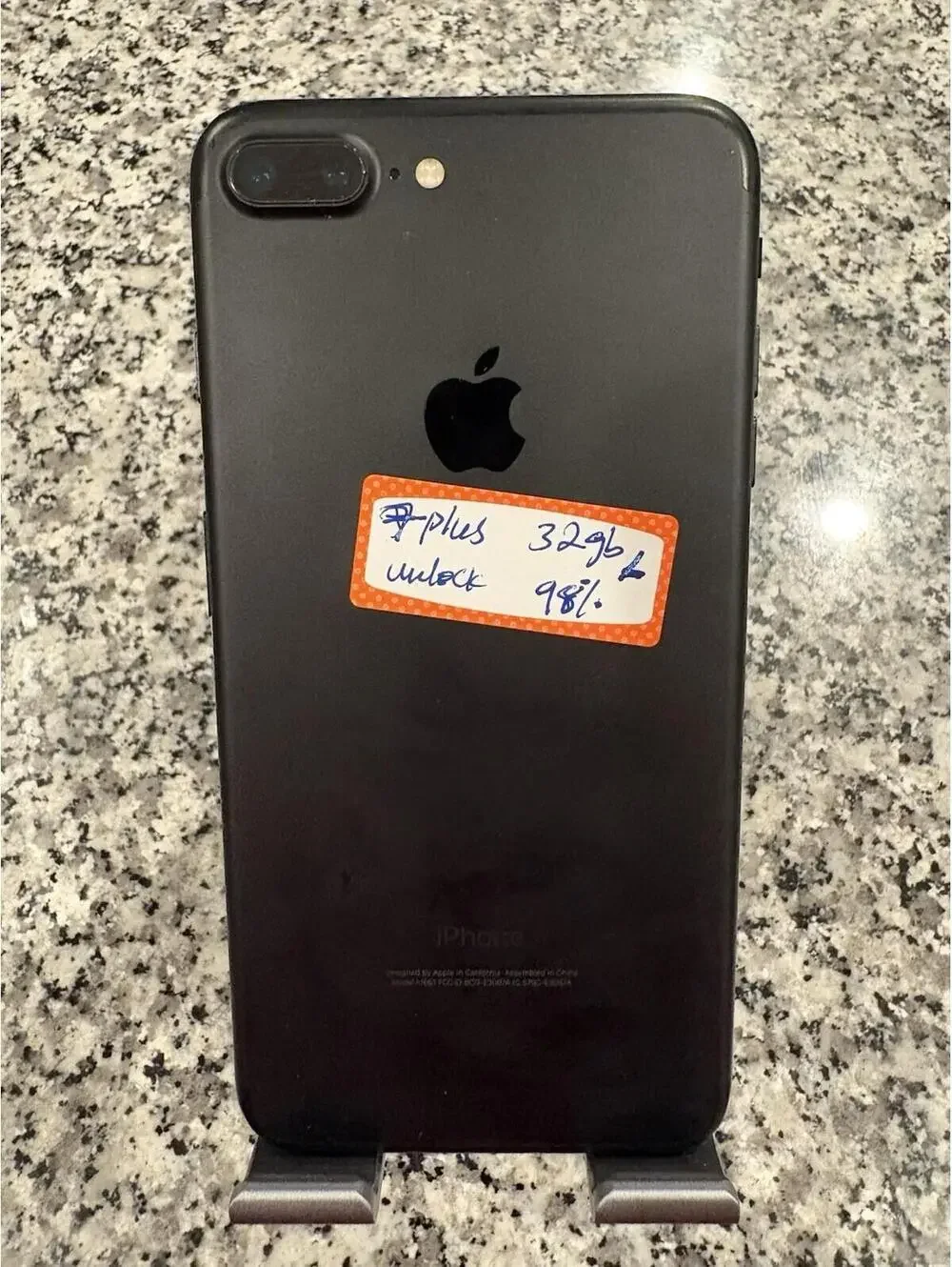 Apple iPhone 7 Plus - 32 GB - Black(Unlocked) Battery Health 98% L